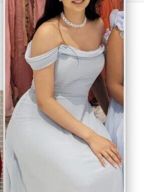 Light Blue Formal Maxi Dress – Elegant & Timeless